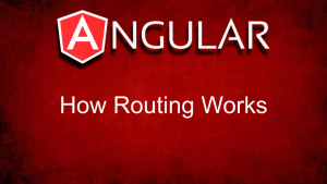How Angular Routing Works