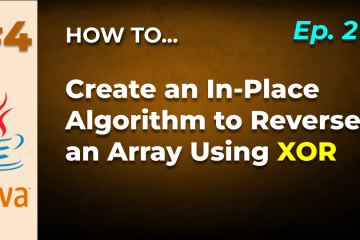 Java Tips and Tricks #4: In-Place Algorithm Using XOR to Reverse an Array of Integers in Java